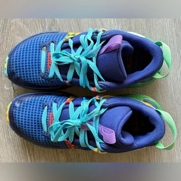 Nike LeBron Witness 7 Mid Kaleidoscope - DQ8650-400 Size 4.5Y - Picture 8 of 9